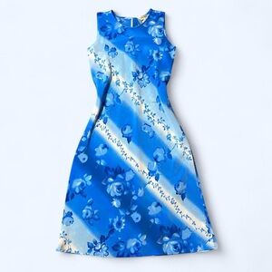 Fairy Blue Floral Midi Dress by Jonathan Martin!